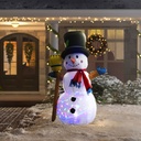 Om de zapada gonflabil, LED color RGB, IP44, 120cm