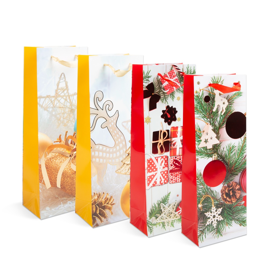 [57108J] Punga cadou pt sticle, 360x127x83mm, set 4 modele