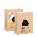 Punga cadou, hartie craft, 265x127x330mm, 2 modele