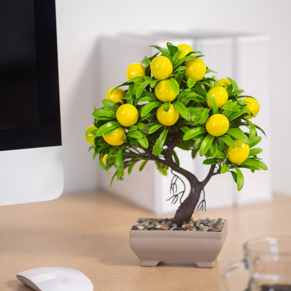 [11833] Decor plante artificiale, lamai, 18x24cm