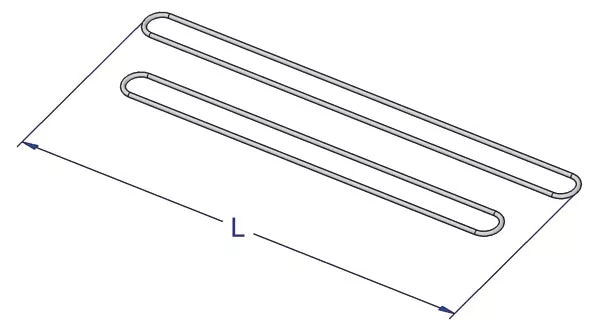 Inel cauciuc, guma tensionare prelata, 25 cm