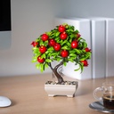 Decor plante artificiale, rodie, 18x24cm