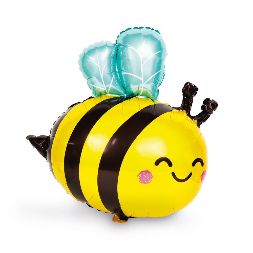 [58241L] Balon, folie aluminiu, albina, 65x81cm
