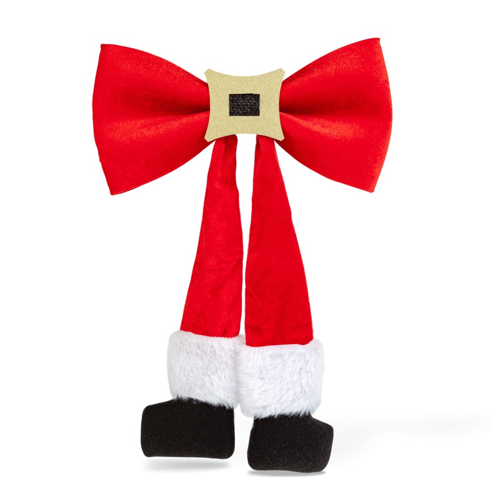 Fundita cu catarama, sclipici, Craciun 25x40cm