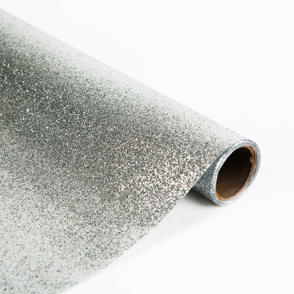 Runner de masa, Craciun, argintiu, 180x28cm