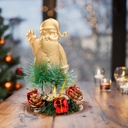 Mos Craciun suport de lumanare, Advent, 8x13cm