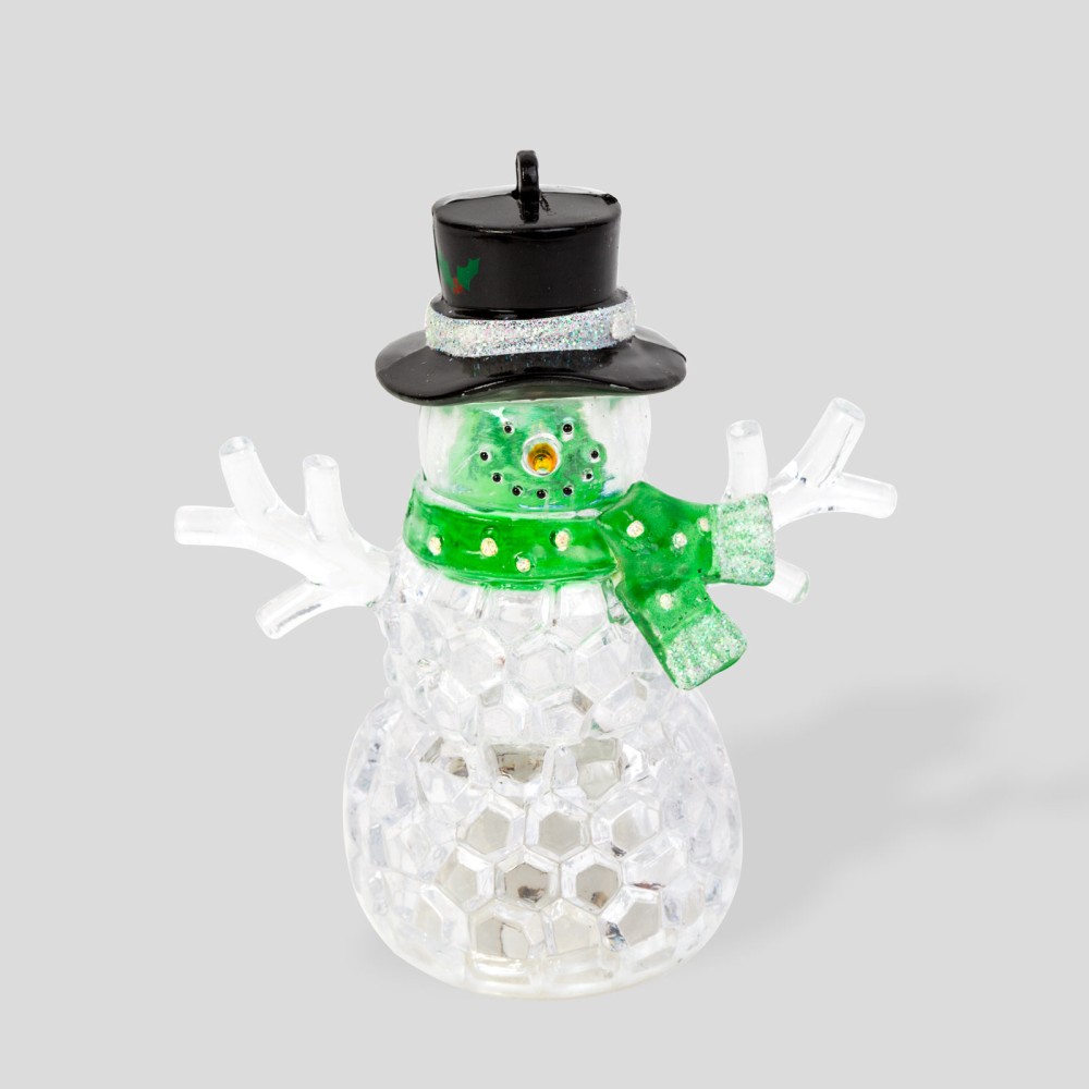[58978B] Om de zapada, LED RGB, verde, 9x8x5cm