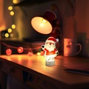 Decor LED, alb cald, Mos Craciun