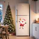 Magnet pentru frigider, Mos Craciun, 40x25cm