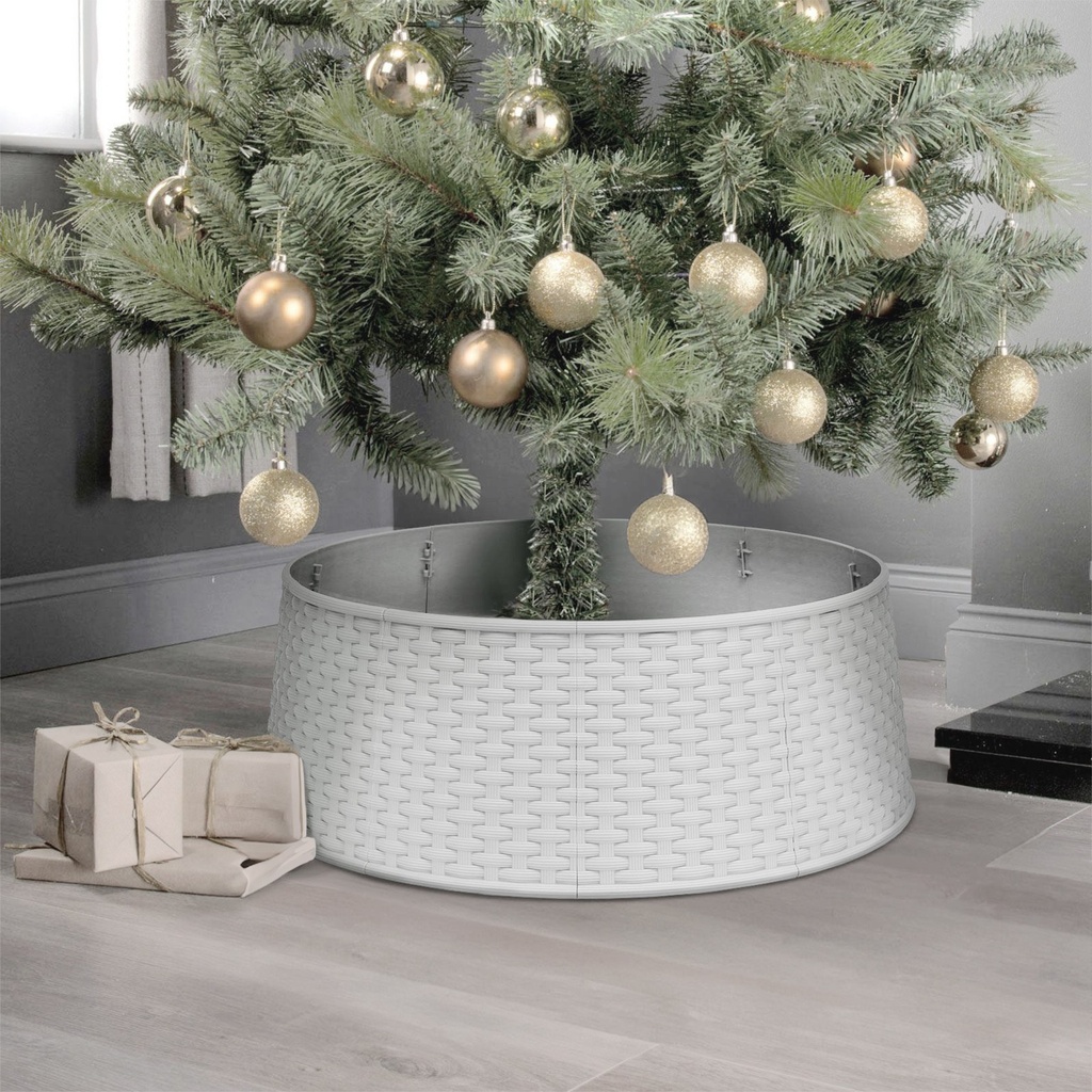 Masca pt suport brad Craciun, plastic, 65x23cm