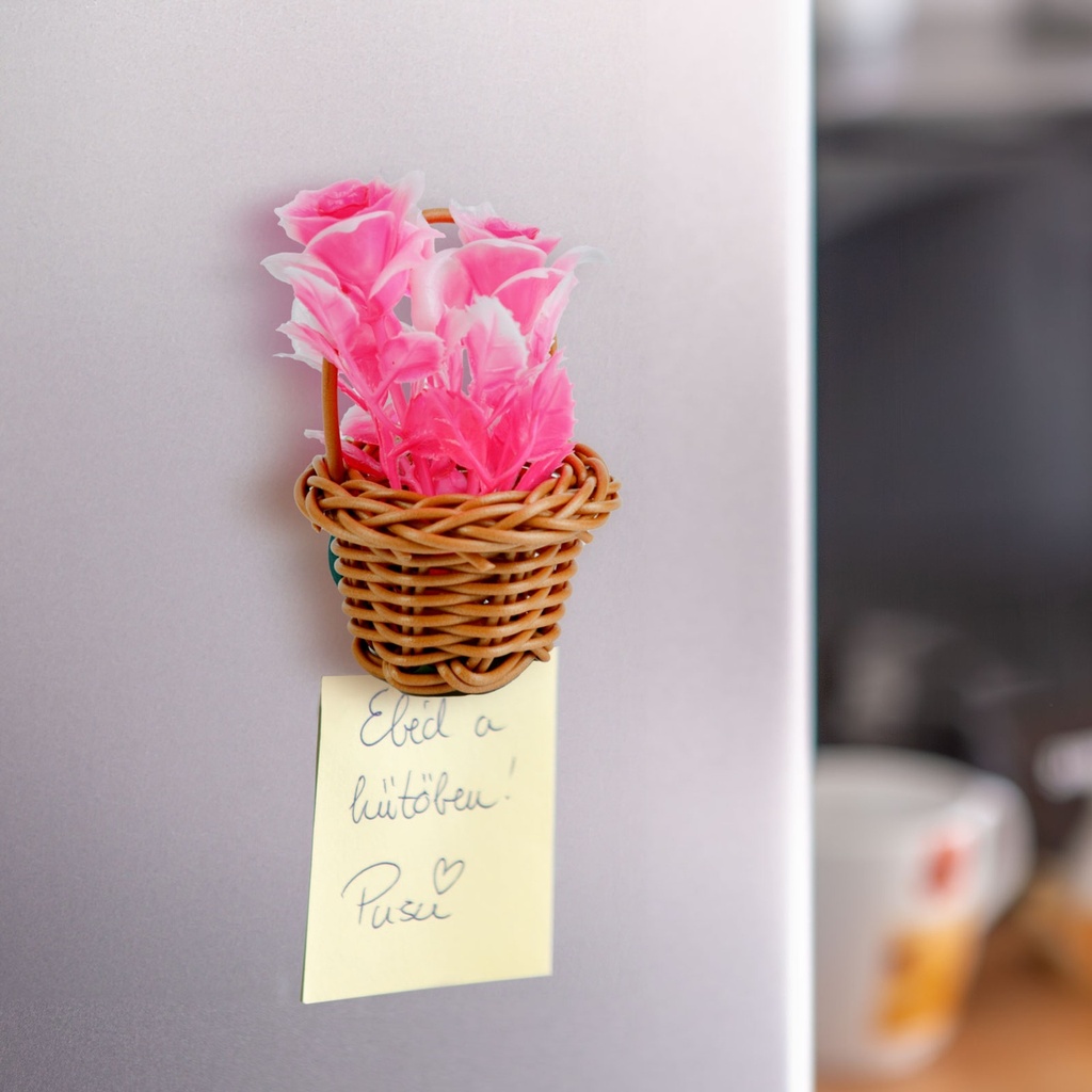 Plante artificiale, decor magnetic, 7x4.7x4.7cm