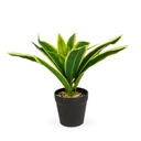 Copac sofran cu dungi artificial, decor, 20x8.5cm