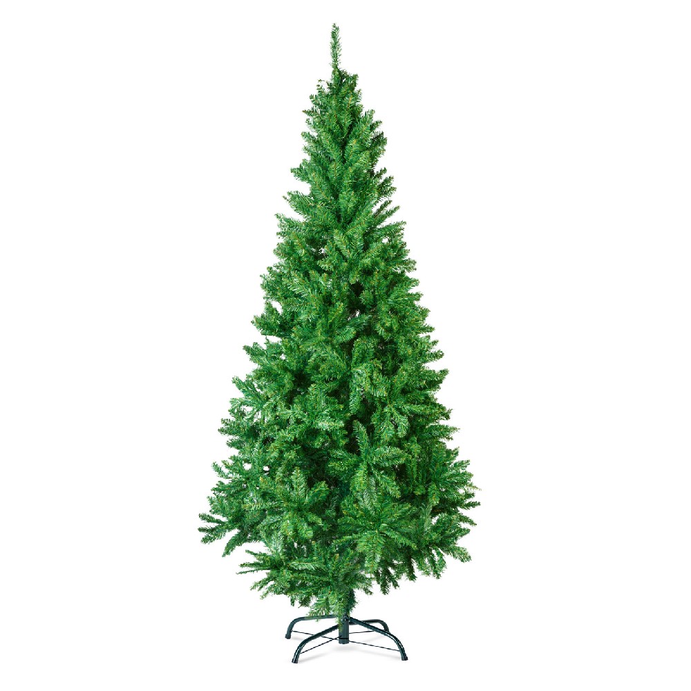 [56485D] Brad artificial 3D, PVC, verde bicolor, 210cm