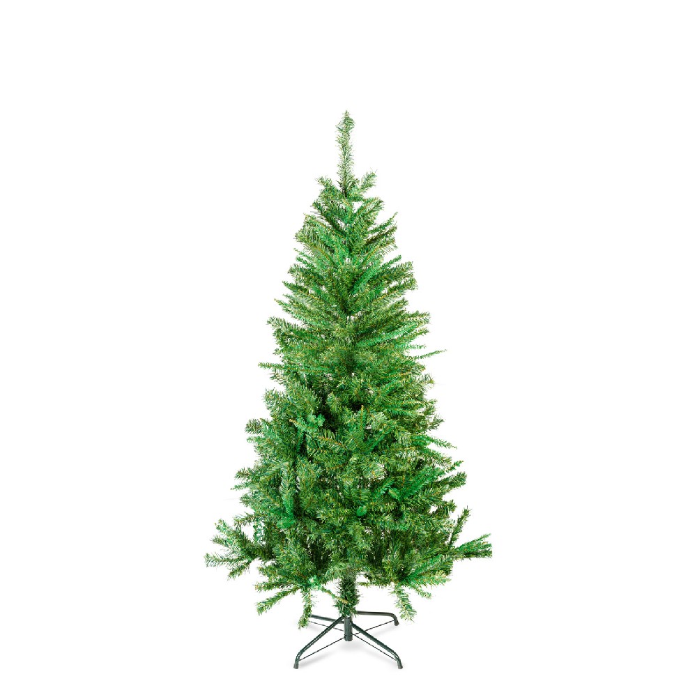 [56485B] Brad artificial 3D, PVC, verde bicolor, 150cm