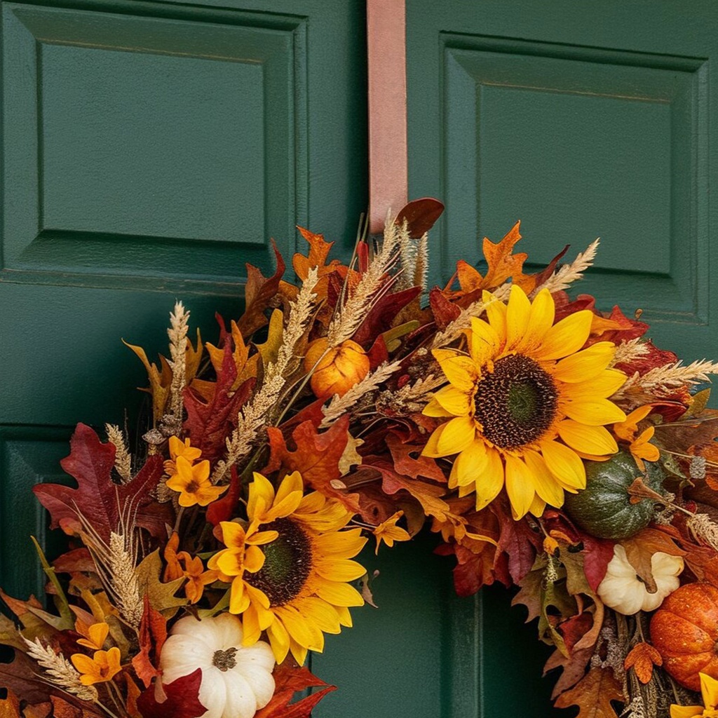 Suport coronita usa, metal, maro mat, 30cm