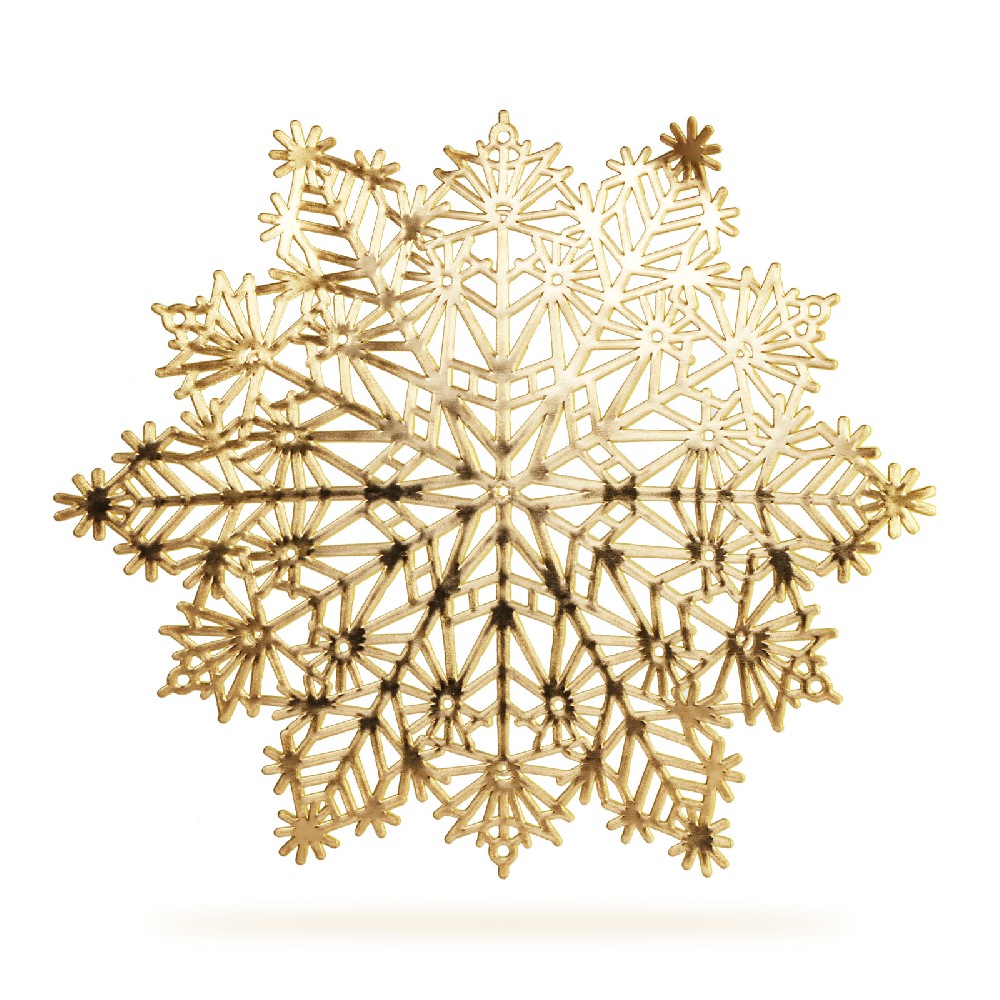 Suport de vase din silicon, auriu, Fi 38cm