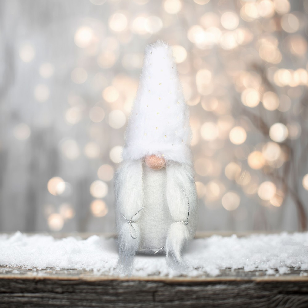 Decor de Craciun – spiridus scandinav textil – 22 cm