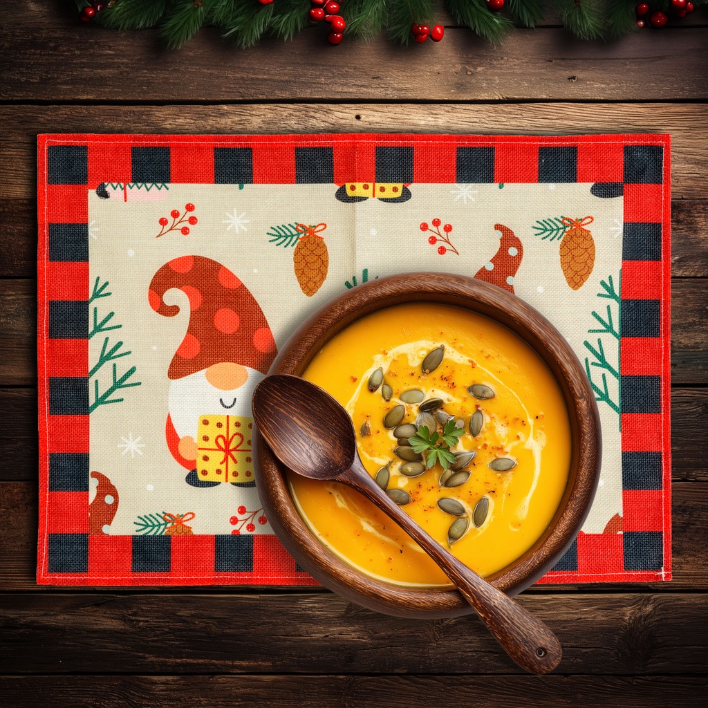 Suport farfurie, model spiridus, 46x32cm