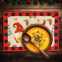 Suport farfurie, model spiridus, 46x32cm