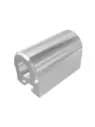 Balama oblon, aluminiu, Fi 12mm, soclu