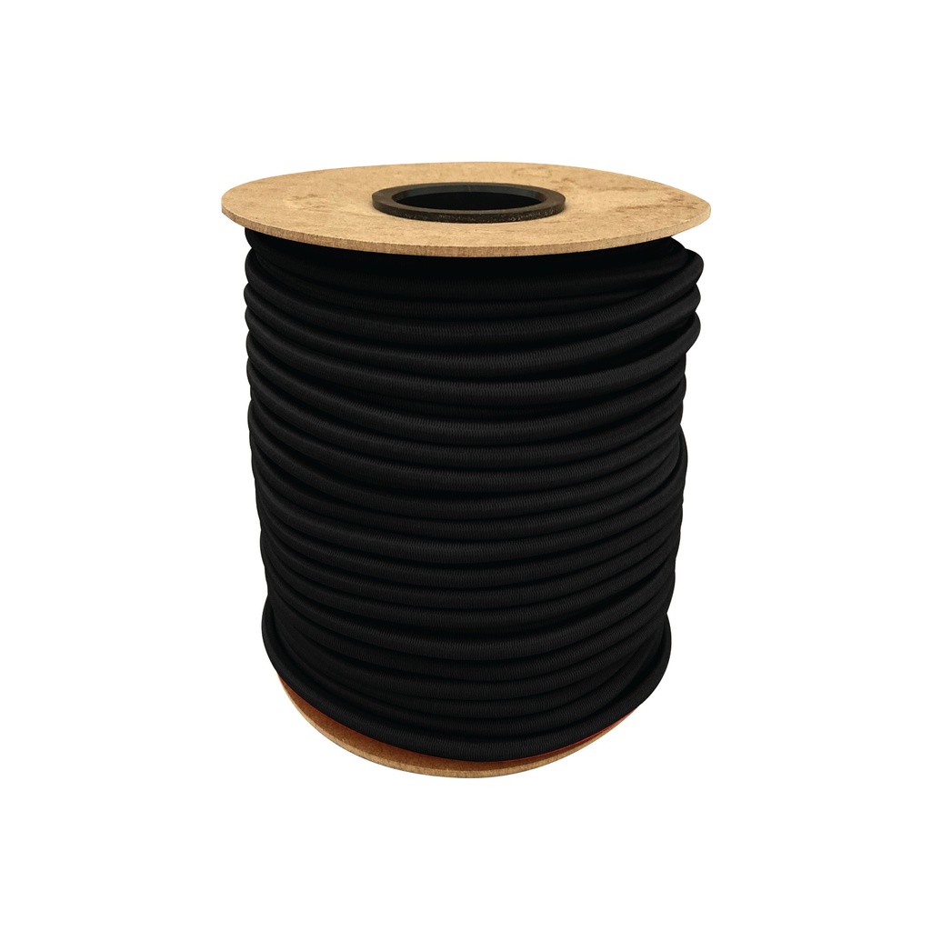 Extensor polietilena, 6mm, rola 100m, negru