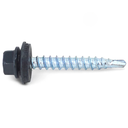 Painted self-drilling hex head screw, 5.5x25 mm, Anthracite grey, RAL 7016 (100 pcs)