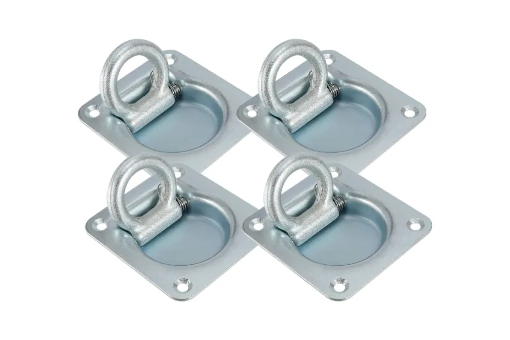 [RPR-SET4-UPW105X105] Set 4 inele ancorare podea, incastrabile 105x105mm
