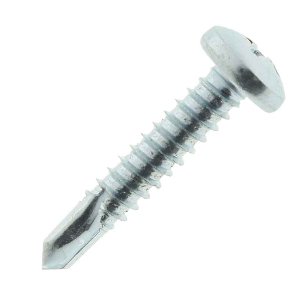 [192.20.01 4851] Surub autoforant cap bombat, 3.5x32 mm, PH2, Zincat Alb (1000 buc)