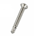 Surub autoforant inecat inox A2 3.9x25mm PH2 (500)
