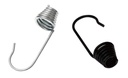 Carlig spiral extensor, Negru, 8mm