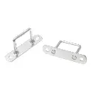 Brida, ureche prelata, plata, H 30mm