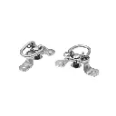 Brida, ureche oblon, rotativa, batanta, H 19mm