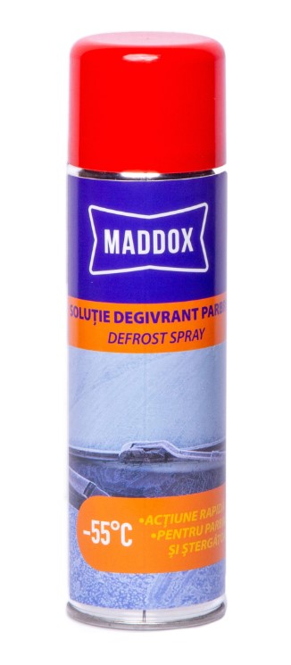 Solutie de Dezghetat Parbrizul, Dejivrant Geam, Spray, -55 grade, 500ml