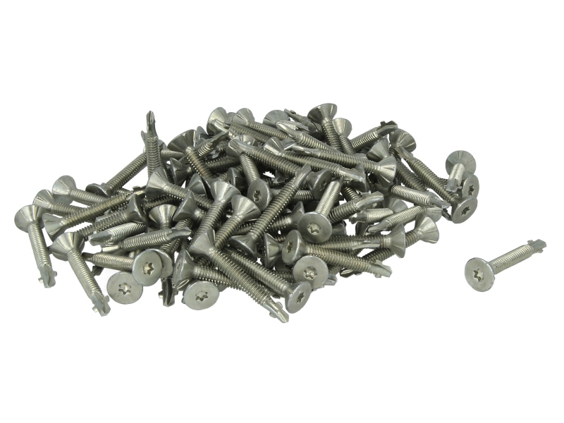 Surub placa universal 6.3x50 mm, Set 10 buc.