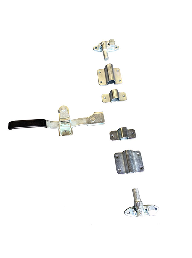 [80367110/L] Inchidere usa aplicata, zincat, Fi 22mm, Kit (Stanga)