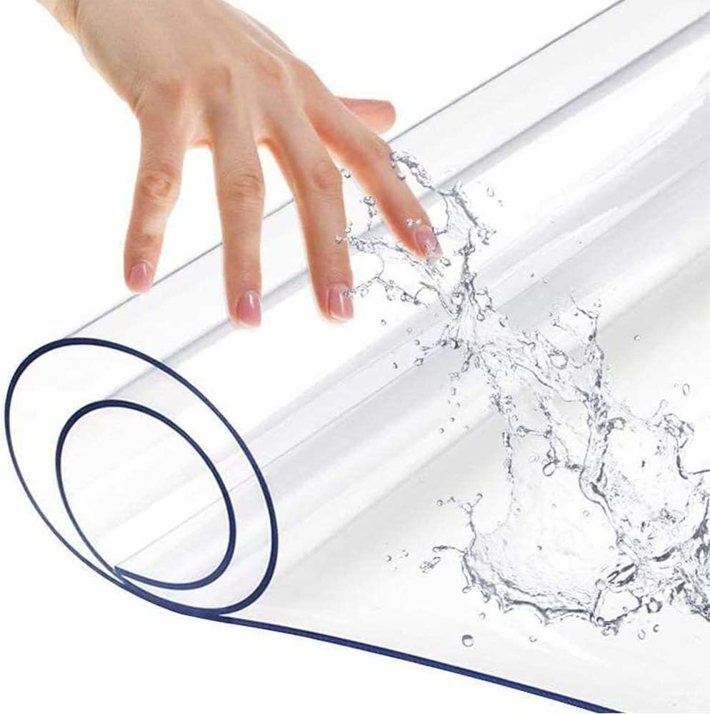 [70.07.14] Folie PVC transparenta Crystivinil, Rola 70 mp, Grosime 0.7 mm, latime 1.4 m x lungime 50 m