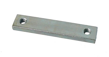 [15284110] Placa filetata zincata, balama, 95/120mm