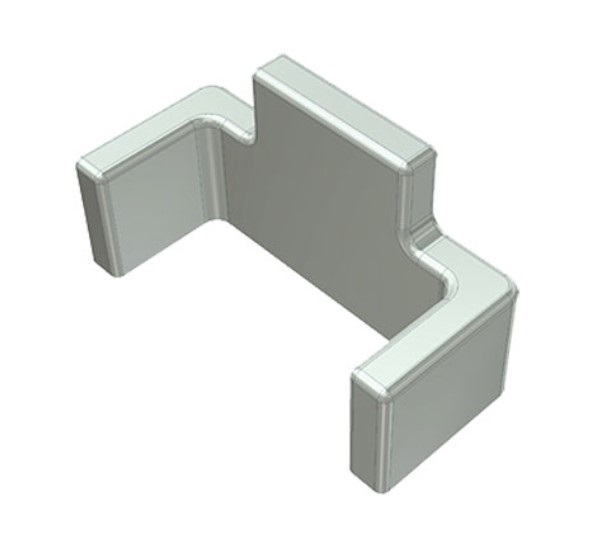 Carlig incuietoare tip TICO, sudabil, galvanizat