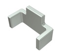 Carlig incuietoare tip TICO, sudabil, galvanizat