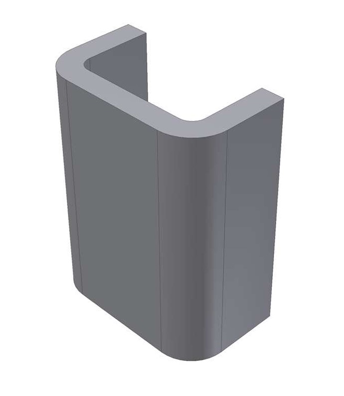 Contrapiesa inchizator oblon tip Franta