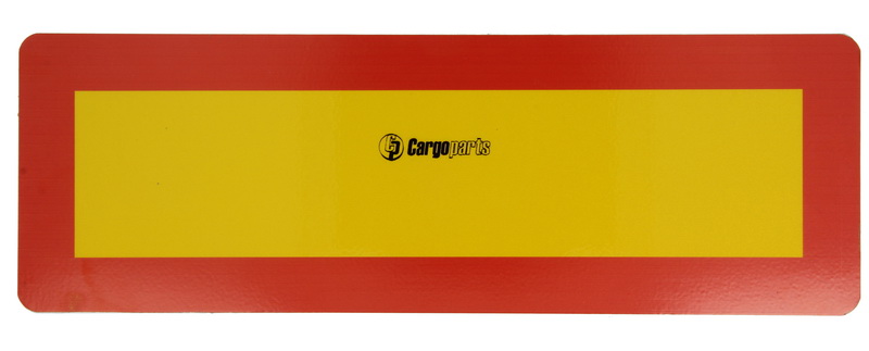 Placa Reflectorizanta Identificare Vehicul Lung, Remorca, Semiremorca, Camion 300 x 100 mm ( 30 x 10 cm ) - 2 Buc