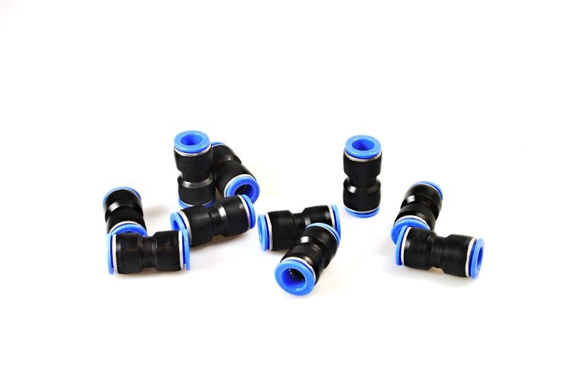 Conectori Furtun Aer, Cupla Rapida, Push-In 13mm, Plastic, Set 10 Bucati