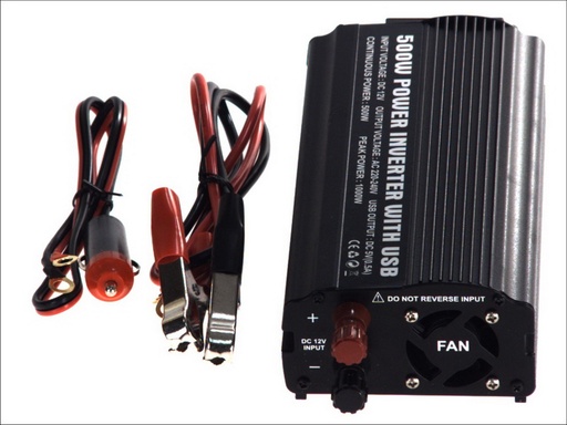 [RPR 1306] Transformator, Invertor De Tensiune 24V / 220V, 500W