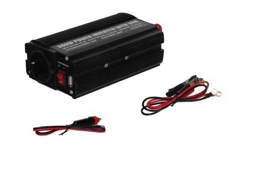 [RPR 1305] Transformator, Invertor De Tensiune 12V / 220V, 350W