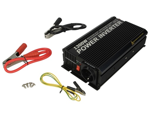 [RPR 1301] Transformator, Invertor De Tensiune 12V / 220V, 1200W
