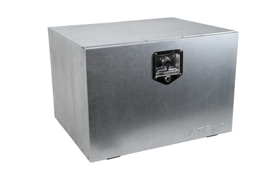 [RPR 1287] Cutie Metalica, Otel Aluminizat, Argintie, 50 x 30 x 40 cm ( 500 x 300 x 400 mm )