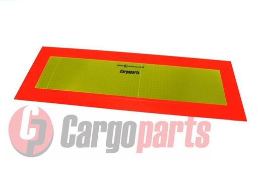 [RPR 1235] Placa Reflectorizanta Identificare Vehicul Lung, Camion 565 x 200mm ( 56,5 x 20 cm ) - 2 buc