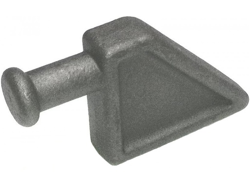 [10262100] Parte fixa inchidere stalp spate, Fi 40mm, Pin