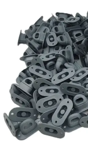 [RPR 4234] Butoni rotativi, Gri, Set 100 buc.