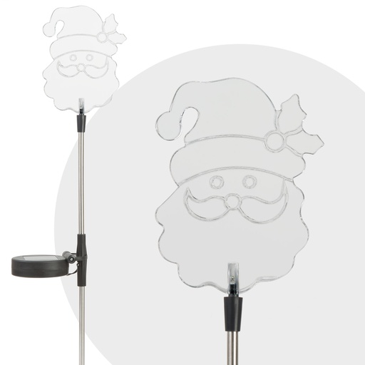 [11393D] Lampa solara led, model Mos Craciun